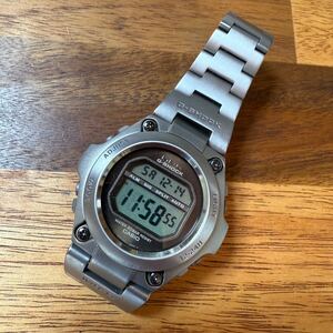 【1円スタート】CASIO G-SHOCK 最高峰モデル MRG-100T 可動品 チタンモデル