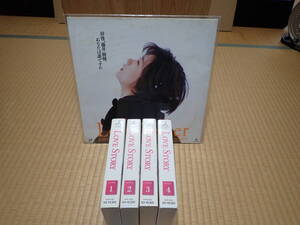 中山美穂 LD（ラブレター）/VHS（ラブストーリー） セット ＜JUNK品扱い＞