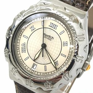 美品 Swatch スウォッチ SCUBA200 スクーバ Sablier 腕時計 YDS400 クオーツ コレクション おしゃれ ヴィンテージ 電池交換済 動作確認済