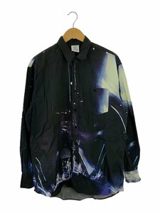 VETEMENTS◆×STAR WARS/グラフィックオーバーシャツ/長袖シャツ/XS/コットン/総柄/USW21SH032//