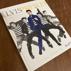 B2372 「ELVIS PRESLEY ALL SHOOK UP」エルヴィス・プレスリー　 英国本 音楽　ロック　英国 古本　雑誌 　ビンテージ　