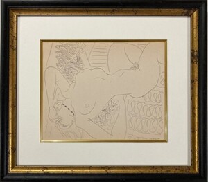 【特価】　 ≪　　アンリ・マティス　　≫ 　 　リトグラフ【石版画】　　　DESSINS DE HENRI MATISSE-V 　 1936年 　　HENRI MATISSE