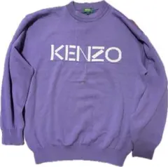 80s 90s VINTAGE KENZO GOLF ニット フロントロゴ