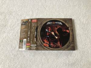 初回生産限定 国内盤 2CD 帯付 ステッカー付 ハロウィン Helloween Keeper Of The Seven Keys The Legacy 守護神伝 新章