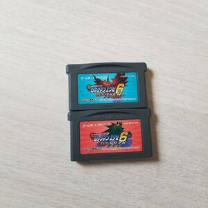 ◯即決　GBA　ロックマンエグゼ6 電脳獣グレイガ 　ロックマンエグゼ6 電脳獣ファルザー 　　同梱OK◯