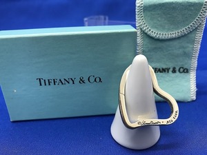 期間限定セール ティファニー TIFFANY&Co. 女子力全開！ エルサ・ペレッティ オープンハートキーリング シルバー925