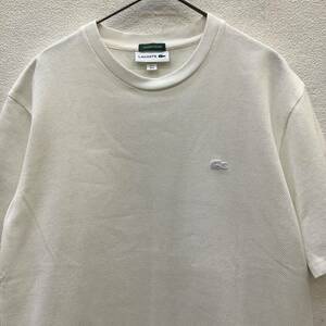 LACOSTE ラコステ EXCLUSIVE EDITION Tシャツ カットソー size 3 ホワイト 79670