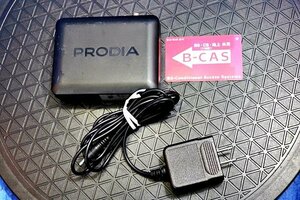 PIXELA ピクセラ PRODIA 地上 BSデジタルチューナー PRD-BT205 /B-CASカード 地デジ　 在877Y