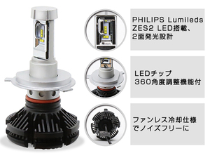 ☆フォルツァ MF08 MF10 MF12 PHILIPS 12000LM H4 Hi/Lo LEDヘッドライト車検対応6500K 3000K 8000K