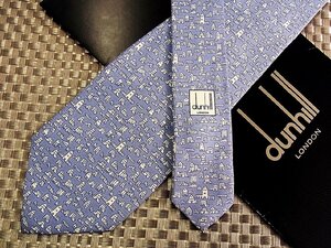 ♪31818C♪良品【建物 柄】ダンヒル【dunhill】ネクタイ