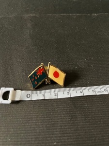 国旗 ピンバッジ 日本 ニュージーランド ピンバッヂ JAPAN NEW ZEALAND FLAG PINS