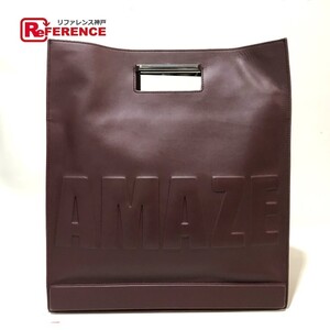 3.1 phillip lim スリーワンフィリップリム AF14BO25 トートバッグ AMAZE TOTES ハンドバッグ ボルドー メンズ【中古】