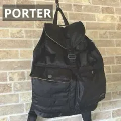 PORTER TANKER RUCKSACKブラック ポーター タンカー