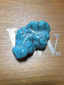 送料無料♪ high-gradeターコイズ m 83 天然トルコ石　ルース　turco turquoise jewelry インディアンジュエリー