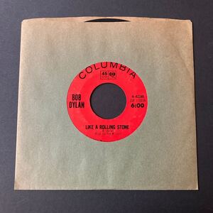 US ORG. 1965年 “LIKE A ROLLING STONE / GATES OF EDEN” Bob Dylan