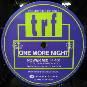 $ trf / ONE MORE NIGHT (AVJT-2228) ジュリアナ YYY316-4015-10-40　限定レコード盤