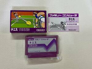 FC 美品　テニス　小箱　箱説付き　珍品　レア　ファミコン　綺麗