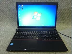 ★Win XP・7 リカバリ・10 選択可 15.6” 大画面 富士通 LIFEBOOK A553/GX ★ Celeron B730 1.80GHz/4GB/320GB/DVD/無線/便利なソフト/1766