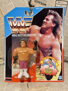☆1990年代/プロレス/フィギュア/即決ビンテージ/ハズブロ/Hasbro/WWF/Action Figure(Brutus "The Barber" Beefcake/MOC) WW-003
