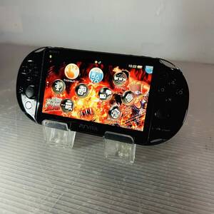 1円スタート～ PlayStation Vita PCH-2000 Wi-Fiモデル ブラック PSVITA 簡易動作確認済