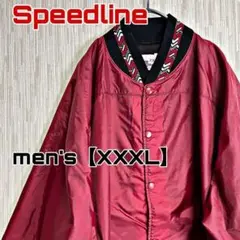 C1028【Speedline】スタジアムブルゾン【XXXL】レッド