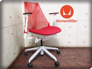 ■美品■Herman Miller/ハーマンミラー■USA■高級■Sayl/セイルチェア■Yves Behar■スタイリッシュ/メッシュ/デスクチェア/13万/smm9953k