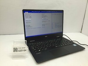 ジャンク/ NEC PC-VKT12HGX6UD1 Intel Core i5-7Y54 メモリ4.1GB SSD128.03GB 【G20164】