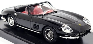 Ж BOX MODEL 1/43 フェラーリ Ferrari 275 GTB/4 Spyder 1965 Route A Raggi Black ブラック 8428 ボックスモデル Ж ベストモデル BEST