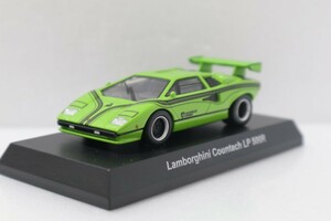 京商 1/64 ランボルギーニ カウンタック LP500R 黄緑 グリーン ミニカーコレクション サークルKサンクス Lamborghini Countach LP500R Y.GR