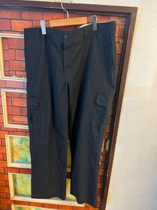 カーゴパンツ　 dickies ディッキーズ ワーク エンジニア メカニック　42インチ　ビックサイズ　 アメリカ古着 アウトドア 黒系