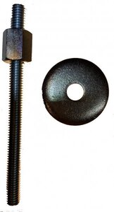 コア用ワッシャーW3/8　全ネジ130mm 高ナット　20mm