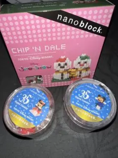 【新品未開封】 ディズニー 3点セット ミッキー ミニー nano block