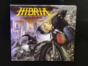 ブラジル産メロディック・スピード・メタル ※ 　ヒブリア 　※　 ディファイング・ザ・ルールズ 　※ 国内盤CD HIBRIA