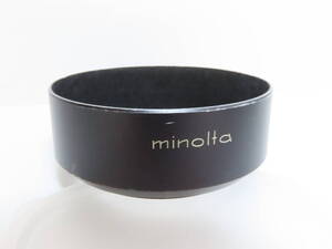 Minolta Lens Hood D55NA (Screw-in type) ミノルタ レンズフード