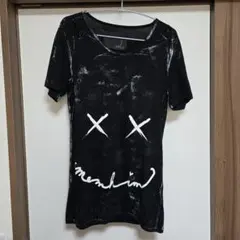 メンヒム grunge smiley Tee スマイルTシャツ サイズ2