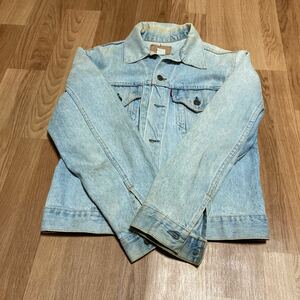 リーバイス ジージャン Levis 70505 0217 米国製 デニム ジャケット サイズ40 ヴィンテージ 年代・工場不明 現状品 佐川急便対応のみ