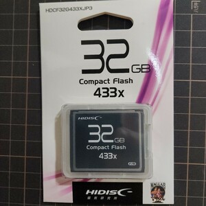 HIDISC CFカード 32GB 433ｘ Read65MB/s