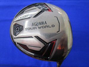 ●ホンマゴルフ　ツアーワールド/TOURWORLD　TW737　455（1W-9.5度-S）VIZARD　EX-A65　中古品●