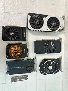 NVIDIA GEFORCE Gtx 980ti GTX 1050 GTX 750ti GTX 650 GTX 550ti AMD RX 460 ジャンク