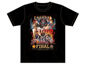 新日本プロレス 獣神サンダーライガー 引退記念 Tシャツ L or XL 新日 獣神ライガー ピクチャーTシャツ LIGER THE FINAL IWGP G1 BOSJ Jr