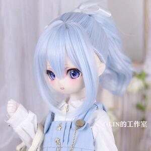 BJDドール用ウィッグ 8-9インチ MDD/kumako/DDサイズ通用 1/3 球体関節人形 doll