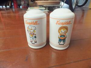 超レア！未使用品！Campbellsキャンベルのソルト＆ペッパー！