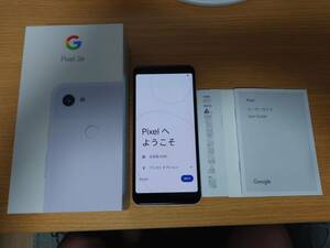 ★SIMフリー Google Pixel 3a 4GB/64GB Purple-ish 中古