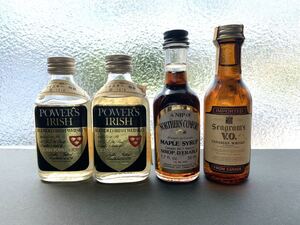 ミニチュアボトル アイリッシュウィスキーIRISH WHISKEY / カナディアンウィスキーCanadian キャンプ　アウトドア　コレクション旅行古酒