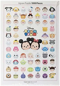 ■新古品・未開封■テンヨー■ディズニー 「TSUM TSUM ラインナップ！」■1000 PIECES■51cm×73.5cm■NO.D-1000-447■ジグソーパズル