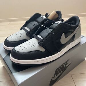 NIKE AIR JORDAN 1 RETRO LOW OG 28.0cm Shadow 新品未使用タグ付き dunk air max ナイキ ジョーダン ダンク スニーカー atmos購入