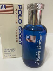 RALPH LAUREN ラルフローレン ポロ スポーツ 75mL オードトワレ EDT SP 残量たっぷり　定形外発送350円　箱あり