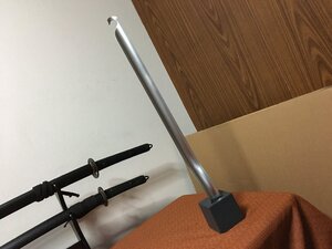 【500円配達～】66㎝ 靴べら スタンド式 おしゃれ アルミ製 靴ベラ シャープ スリムなデザイン インテリア オフィス家具