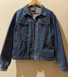 ビッグサイズ 70年代 wrangler 24mjz 44 タロン 左綾 縦落ち