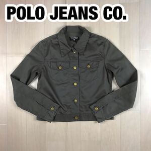 POLO JEANS CO. RALPH LAUREN ポロジーンズカンパニー ラルフローレン ジャケット レディースサイズ M グレー系 金ボタン